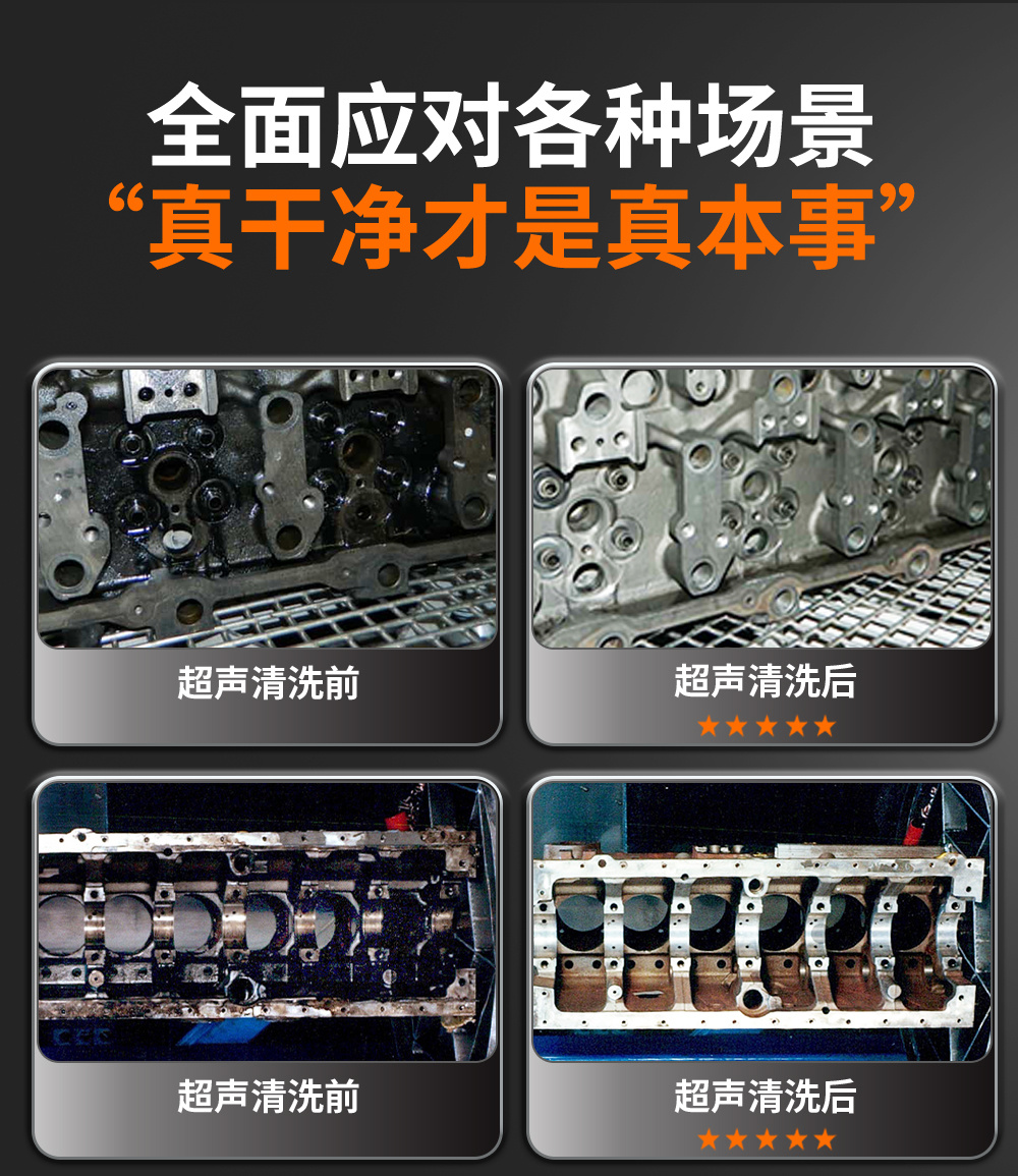 冠博仕GE1240H雙槽超聲波清洗機(jī)帶鼓風(fēng)烘干 | 45L/600W | 工業(yè)用大功率五金模具汽修大型超音波除油清潔機(jī)