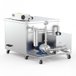 冠博仕GM48192L單槽過(guò)濾循環(huán)超聲波清洗機(jī) | 192L/2400W | 工業(yè)除油除銹五金小工件螺絲螺母清洗機(jī)